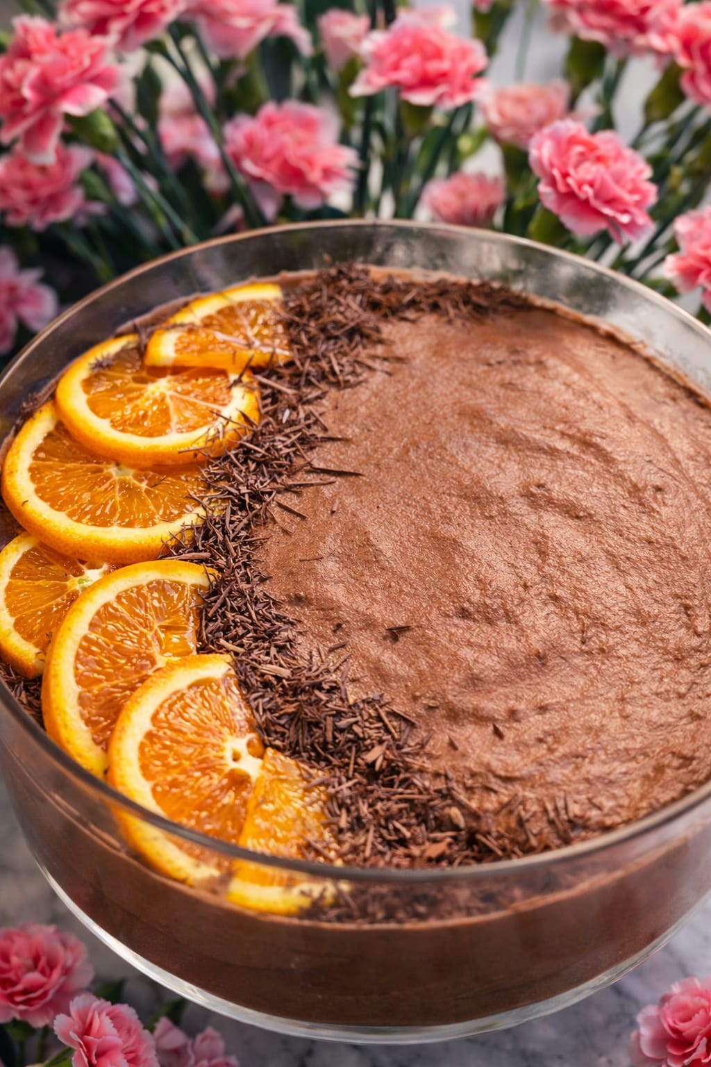 Dark Chocolate-Orange Mousse